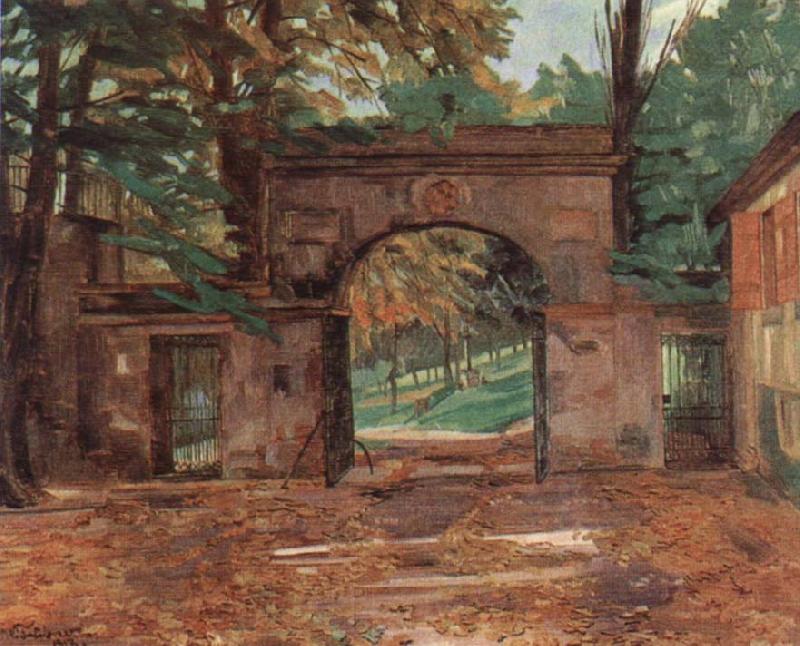 Wilhelm Trubner Neuburg Gates